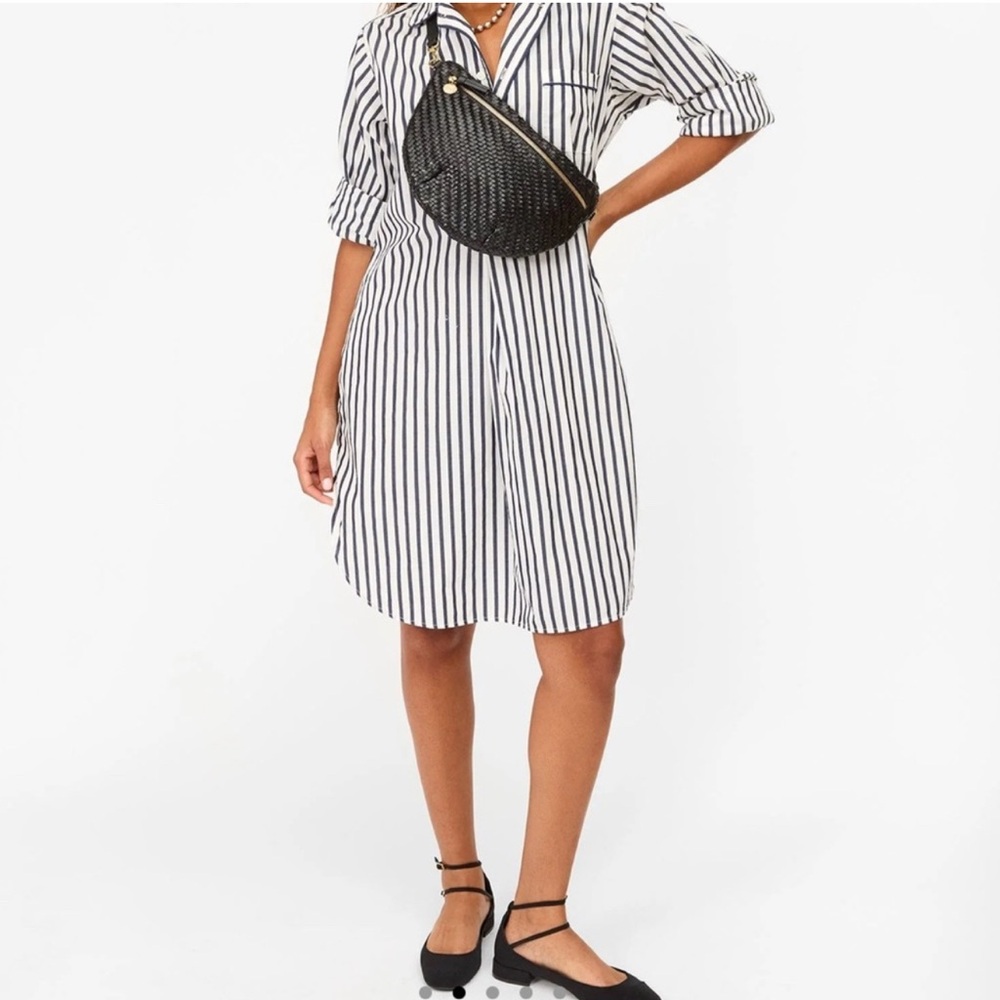 Clare V Black Woven Grande Fanny